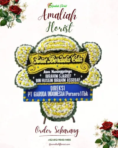 Papan Bunga Duka ranjeng
