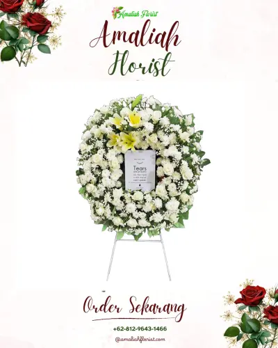 Krans Bunga Duka Cita ranjeng